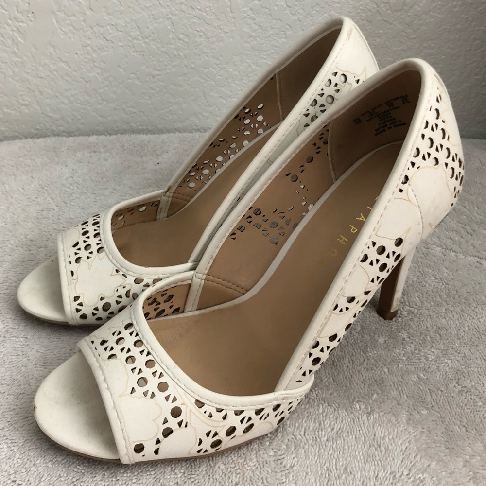 White heels
